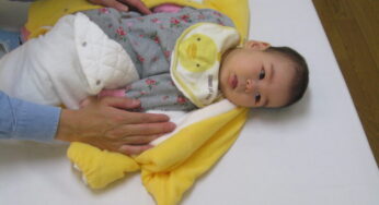 臨月からの腰痛、骨盤矯正で産後も赤ちゃん連れです。